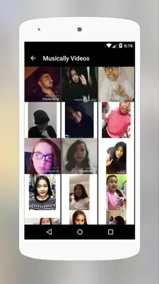 Musically Videos android App screenshot 1